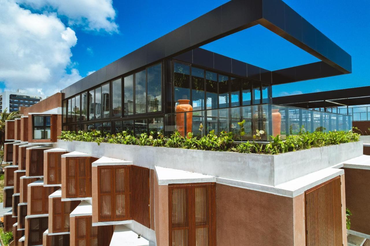 Ba'Ra Hotel Joao Pessoa Exterior photo The rooftop of the hotel