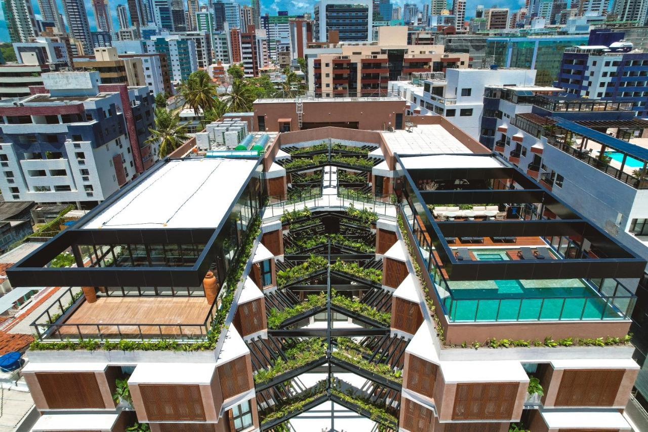 Ba'Ra Hotel Joao Pessoa Exterior photo The complex's rooftop